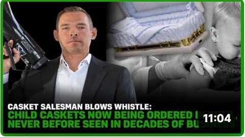 "Unprecedented Bulk Orders of Child Caskets Alarms Whistleblower Salesman"