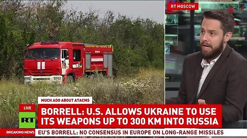 "Washington Gives Ukraine Green Light to Strike Russia Targets Up to 300km: Borrell"