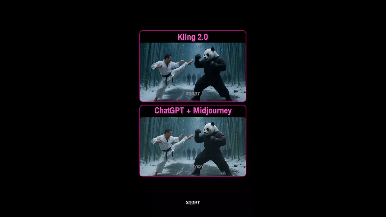 πΌπ Fighting Scene by Kling 2.0