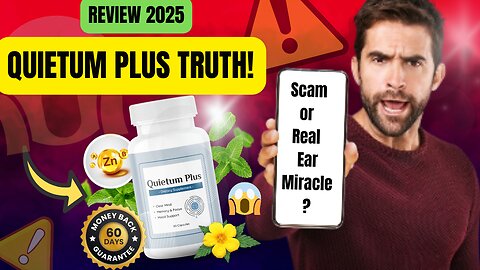 Quietum Plus Review {{🛑Exposed!🛑}}This Natural Hearing Fix Is Shocking Doctors! 👂