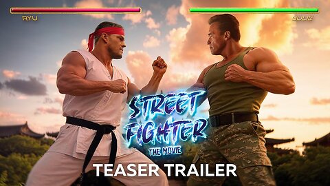 STREET FIGHTER: The Movie | Teaser Trailer (2026) Arnold Schwarzenegger, Alan Ritchson. Keanu Reeves