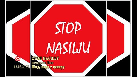 20250813 Šid STOP NASILJU