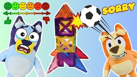 Bluey Is Upset with Bingo! Let's Learn About Emotional Regulation!