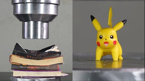 #ASMR_hydraulic_press_vs_book_ASMR