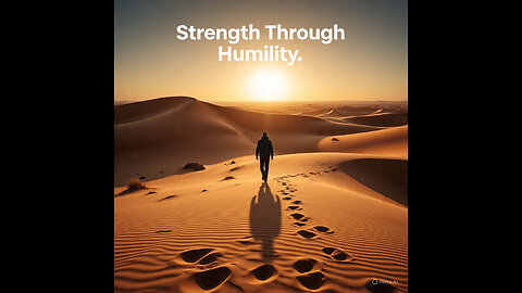 strenght through humility