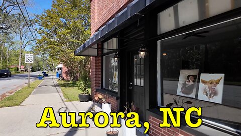 I'm visiting every town in NC - Aurora, North Carolina