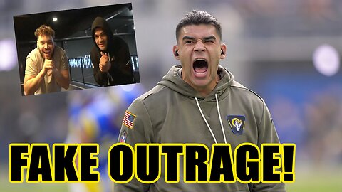 Rams Puka Nacua BENDS THE KNEE after FAKE OUTRAGE over his "Jewish" Touchdown Celebration!