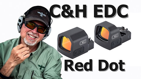 C&H EDC Pistol Optic – The Ultimate Red Dot for Concealed Carry & Home Defense! 1600