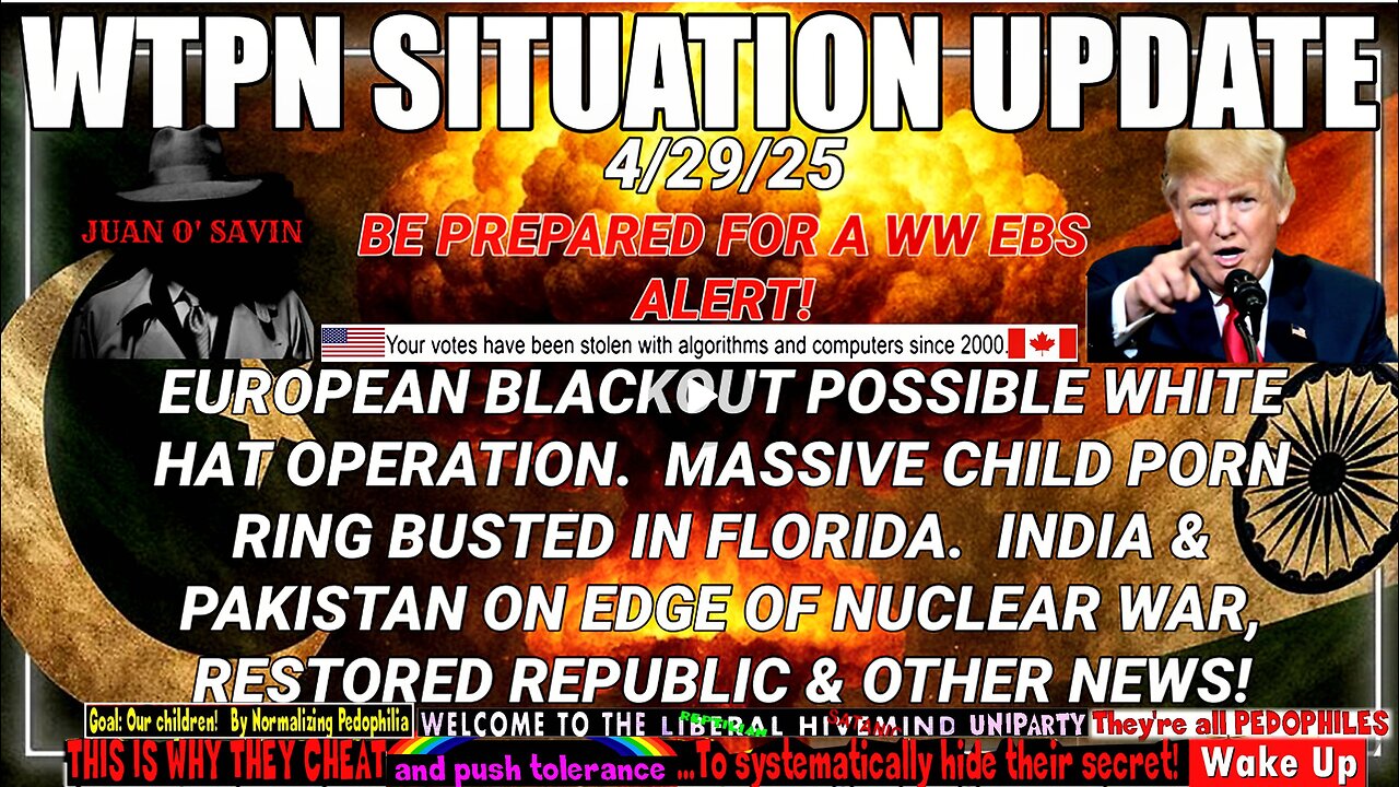 WTPN SITUATION UPDATE FEATURING RESTORED REPUBLIC 4/29/25
