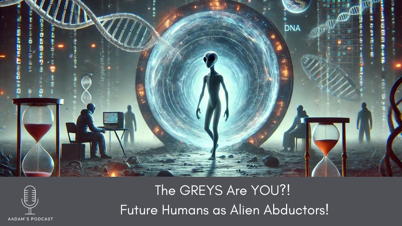 The GREYS Are YOU?! Future Humans as Alien Abductors | Podcast-175