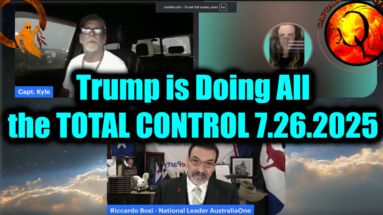 BIG Update 7.26.25 - Trump is Doing All the TOTAL CONTROL