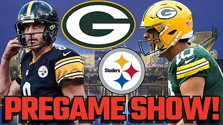 Green Bay Packers vs Pittsburgh Steelers Pregame Show LIVESTREAM!