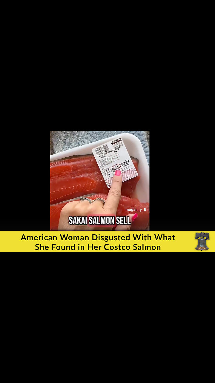 American Woman Disgusted With What She Found in Her Costco Salmon