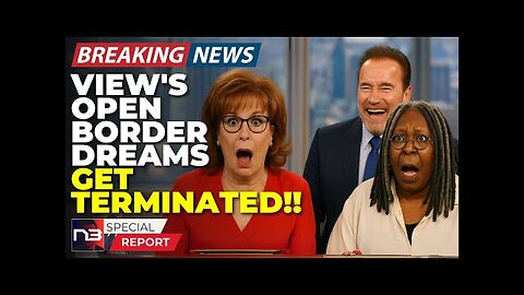 Breaking: Arnold Tells The View What Every Legal Immigrant Thinks - Joy Behar Left Speechless