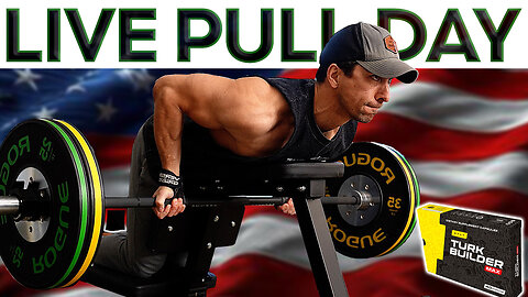 LIVE 4th of JULY Pull Workout and Q&A – Independence Day Lift before Partying!
