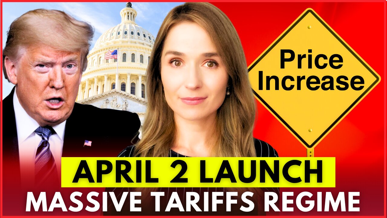 Trump Ramps Up Trade War: On April 2, Trump's "Trillions" in New Reciprocal & Sectoral Tariffs Begin