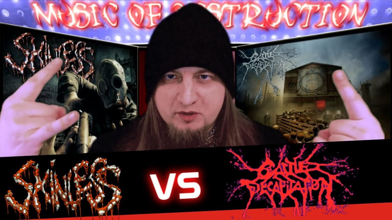 ☠Skinless Trample The Weak Hurdle The Dead Vs Cattle Decapitation The Harvest Floor☠