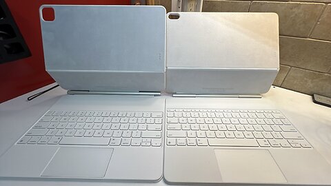Apple Magic Keyboard for iPad Air 13" inch M2 White Compared to the m3 Version