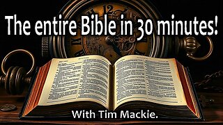 The entire Bible in 30 minutes with Tim Mackie (Fan-edit!)