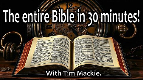 The entire Bible in 30 minutes with Tim Mackie (Fan-edit!)