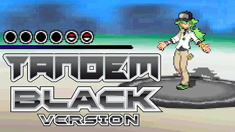 Pokemon Tandem Black - NDS ROM Hack, All-Doubles Game with over 70 altered moves, reworked encounter