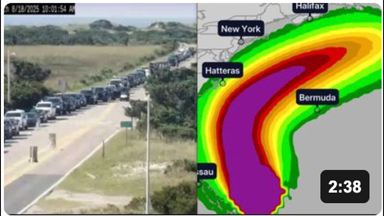 State of Emergency In North Carolina: Mandatory Evacuations As Erin Expected to Bring 20-Foot Waves