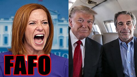 Jen Psaki FINDS OUT when her MASSIVE Trump LIE BACKFIRES! FAFO!