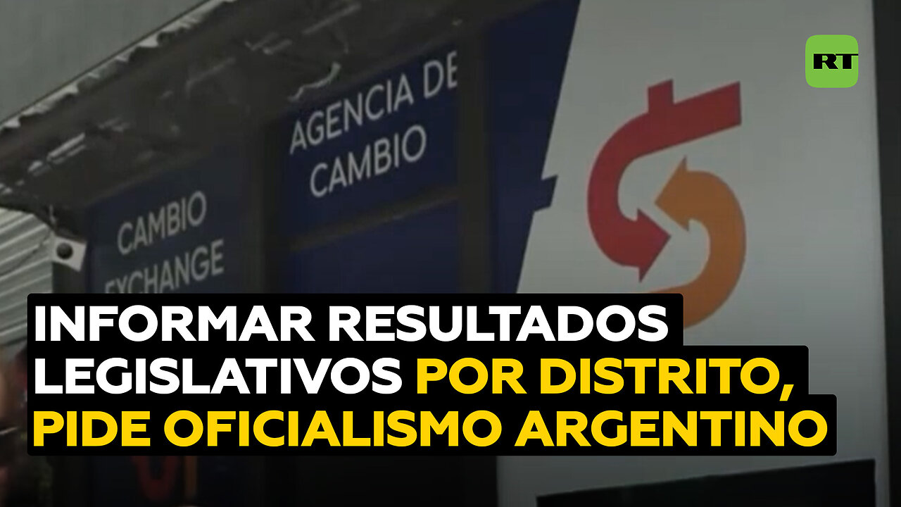 Argentina: Ordenan informar resultados legislativos por distrito y no nacional