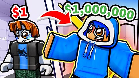$1 vs $1,000,000 ACCOUNT in Roblox Rivals..