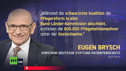 Pflegekosten explodieren: Über 3 000 Euro Eigenanteil pro Monat für einen Heimplatz