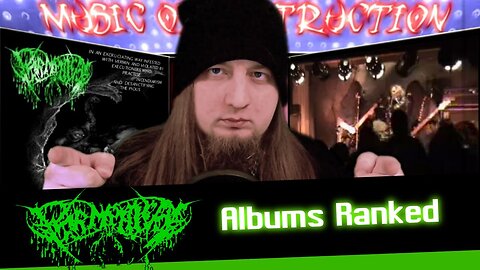 ☠Wormphlegm Albums Ranked☠