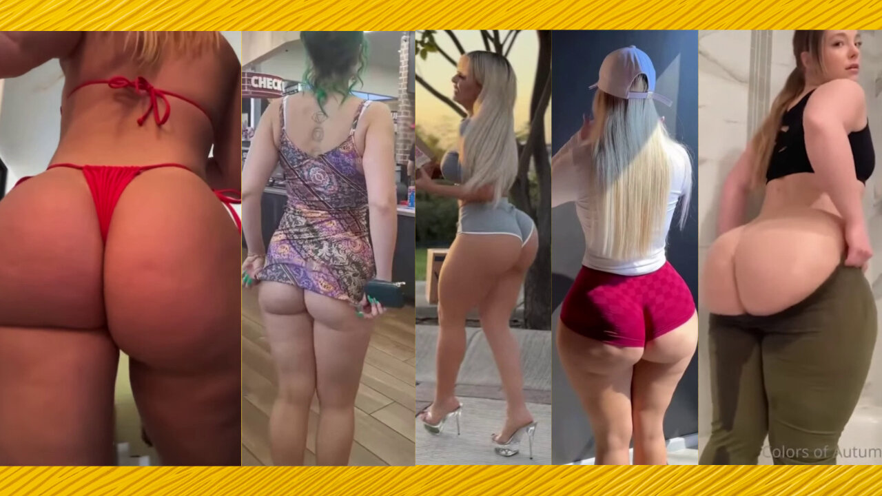 Ass compilation - Big bank tiktok challenge ❤️‍ClipchampGirls 2025