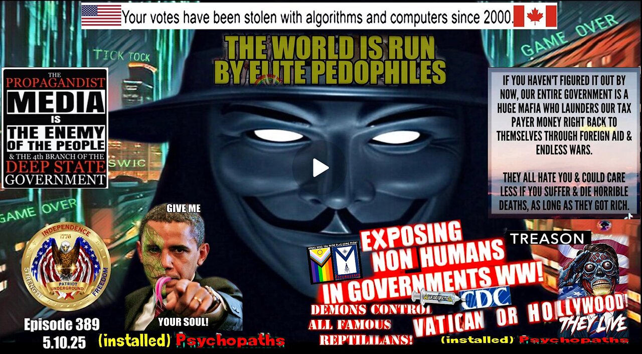 Patriot Underground Episode 389 (related info and links in description)