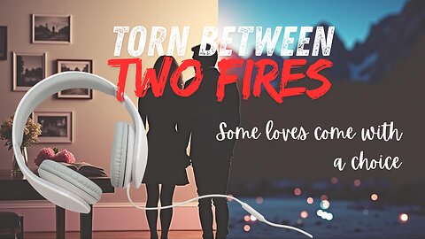 Torn Between Two Fires 💔 | Heartbreaking Love Triangle Song (Original Lyric Video)