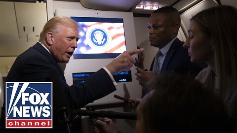 Trump SCOLDS reporter's questions to Saudi crown prince