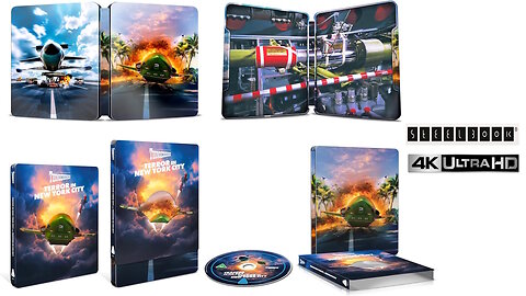 Thunderbirds Trapped in the Sky / Terror in New York City [4K UHD SteelBook]