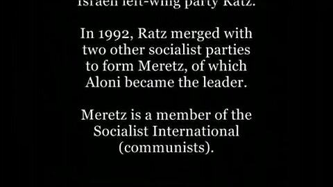 ⚠️ Shulamit Aloni - 'We always use the anti-Semitism trick or bring up the Holocaust'...