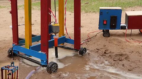 Drilling machine | Water pump | Scientific research project | Electric pump! #Drilling #HandmadeDIY