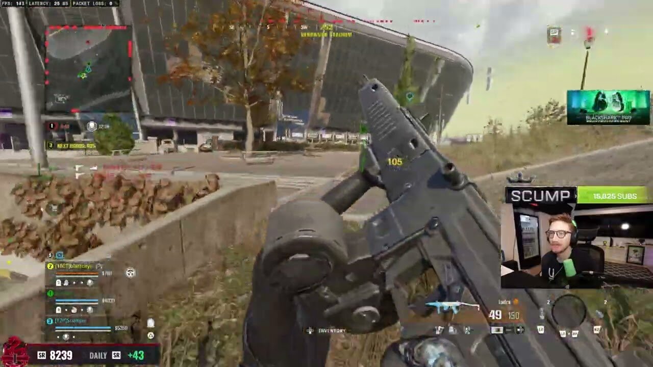 Scump EMBARRASSED at After Getting SQUISHED by a CAR in 1v1 Final Circle