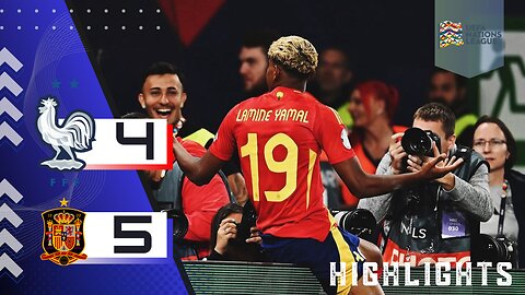 Spanyol 5-4 France | Highlights Full HD | UEFA Nations League 24/25