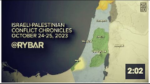 "October 24-25, 2023: Chronicles of the Israeli-Palestinian Conflict"