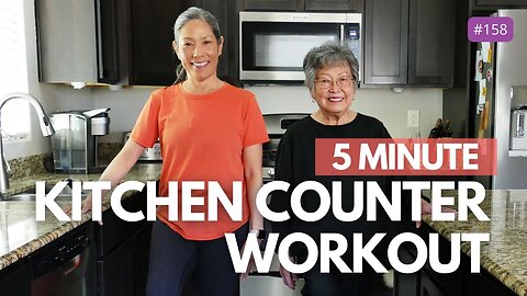 5 Minute Kitchen Counter Workout Simple Exercises for Seniors