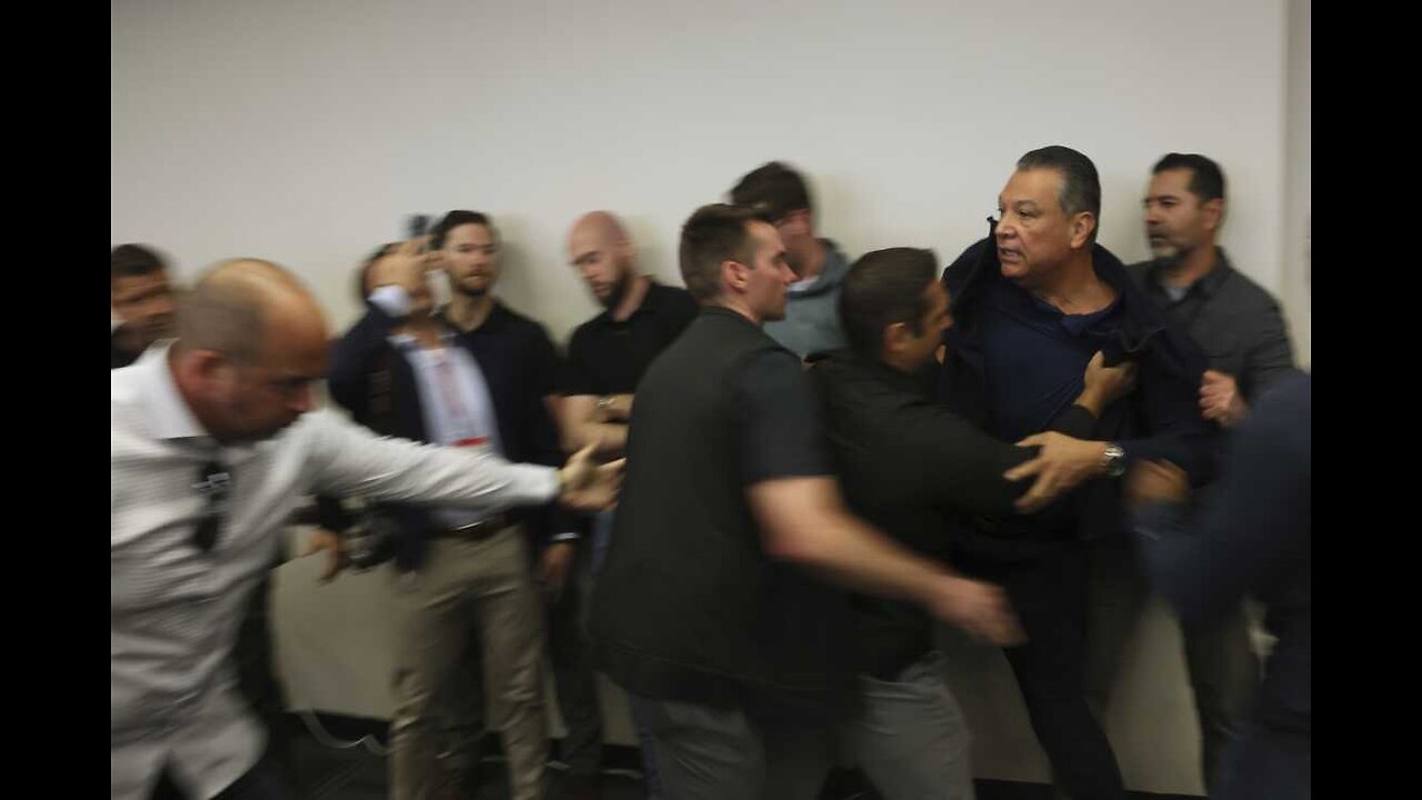 California Senator Forcibly Removed, Handcuffed