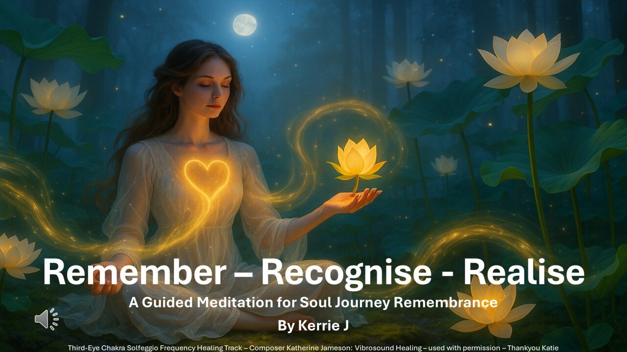 Remember, Recognise, Realise – Guided Meditation for Soul Remembrance