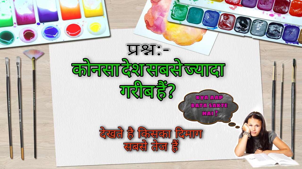 Can you tell me which is the poorest country in the world? सबसे गरीब देश कौनसा है?