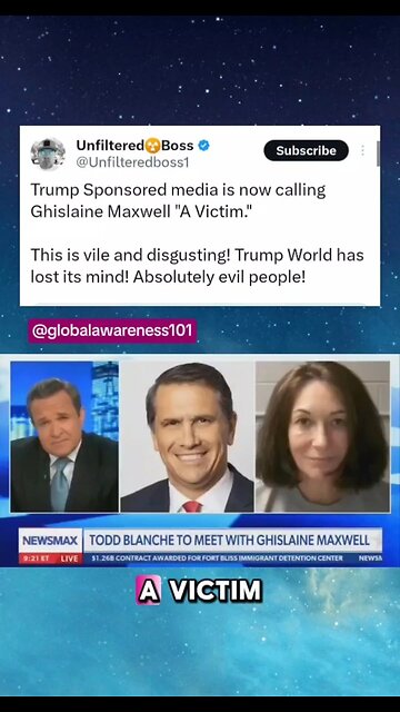 Greg Kelly called Ghislaine Maxwell a victim on his Newsmax show.