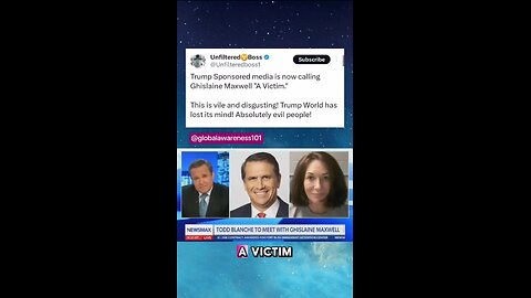 Greg Kelly called Ghislaine Maxwell a victim on his Newsmax show.