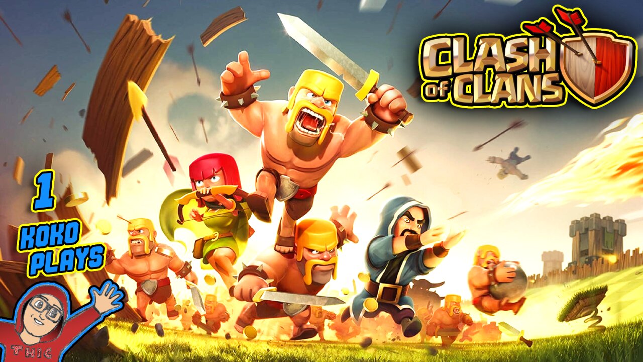 Clash of Clans LIVE Gameplay Part 1