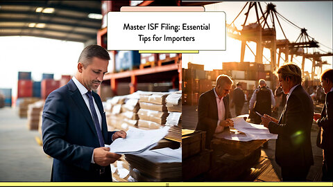 Mastering the ISF Filing Process: Tips and Techniques for Importers