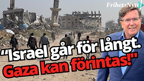Arne Weinz avslöjar: Israels plan - 2 miljoner palestinier ska bort!
